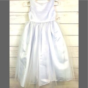 New 2T White Flower Girl Dress